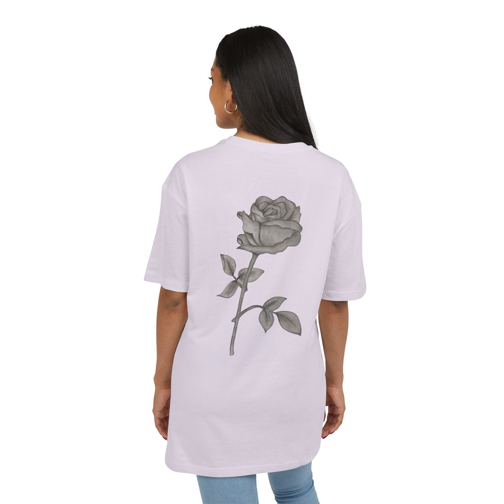 Oversized-T-Shirt - Rose