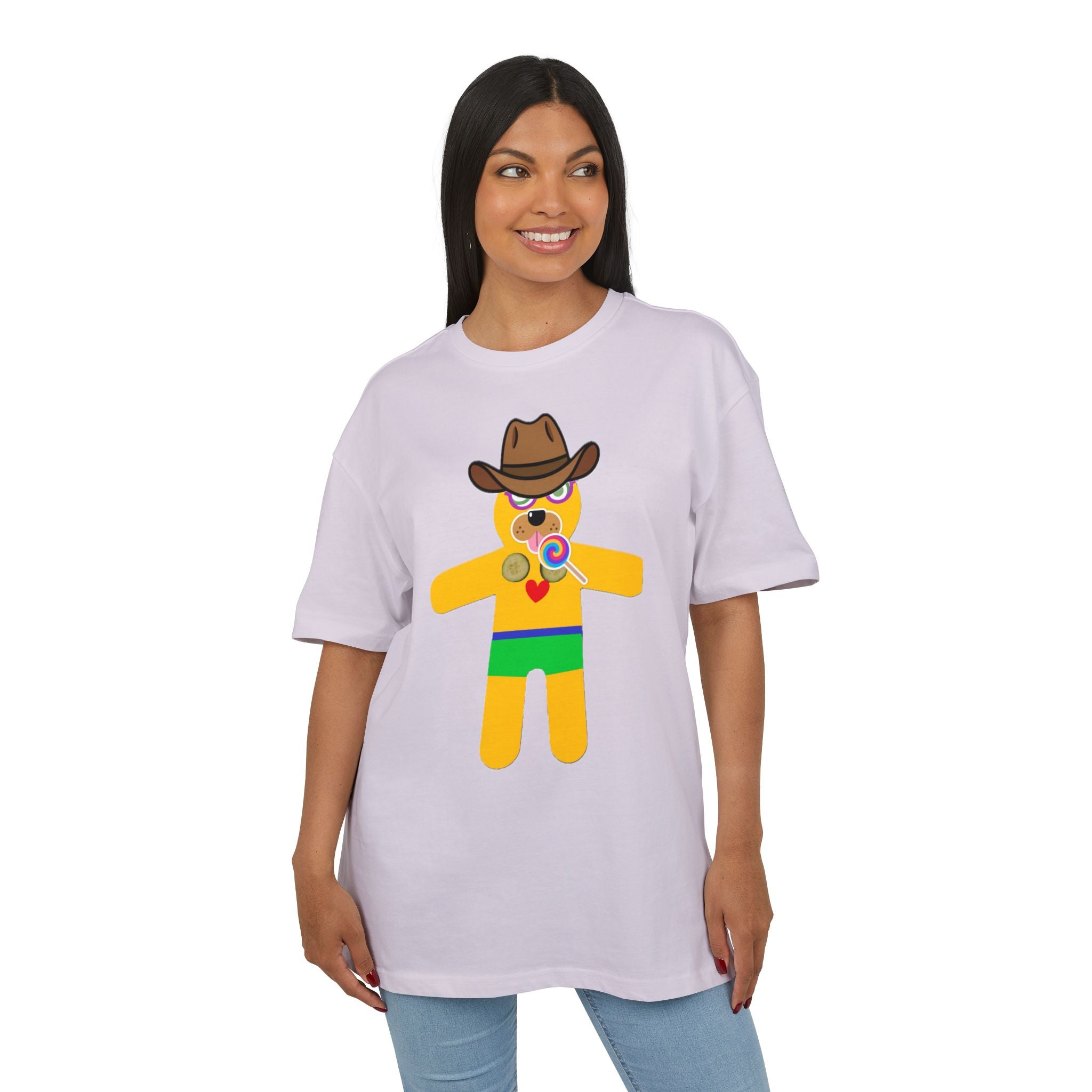 Oversized-T-Shirt - Sunny front