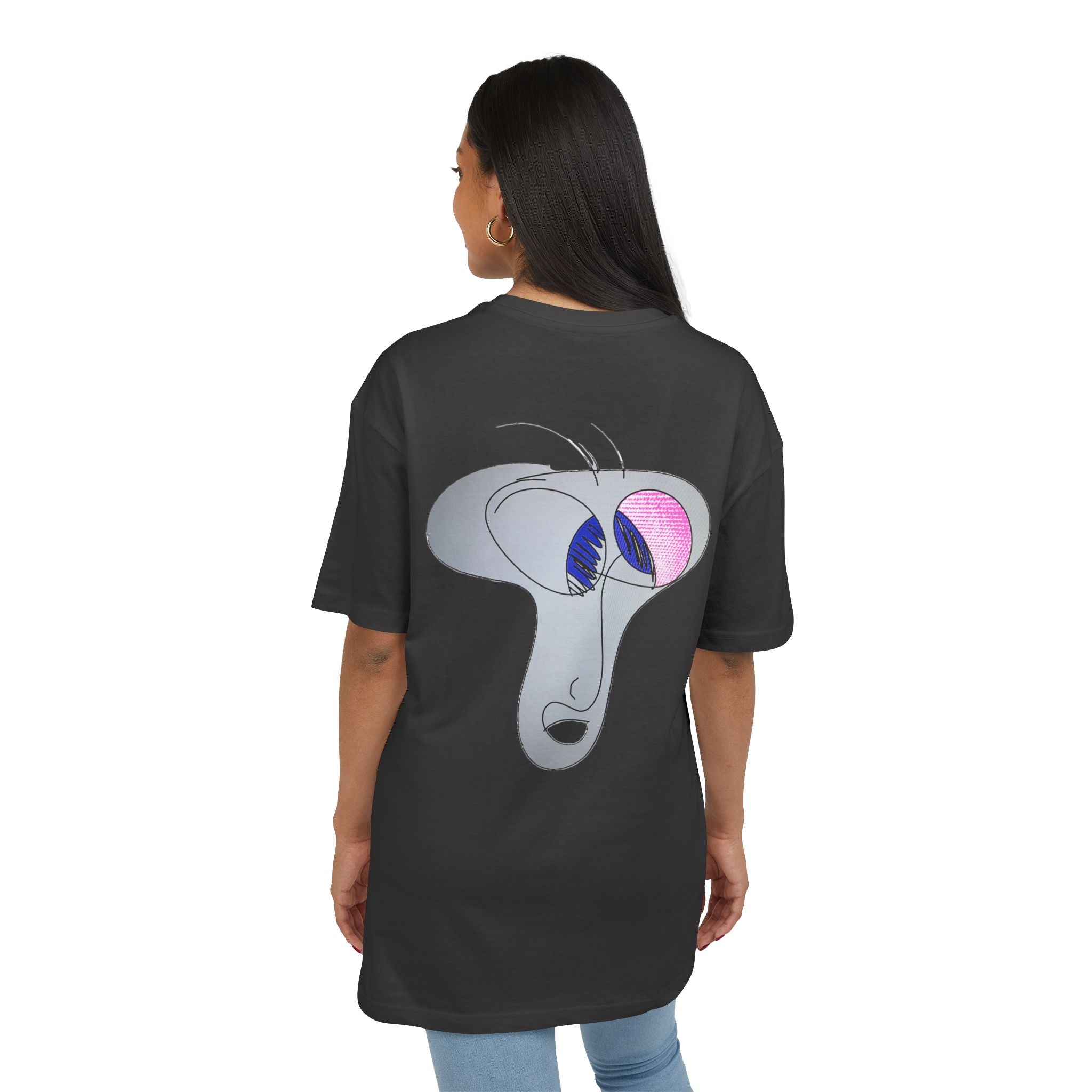 Oversized-T-Shirt - Spooky