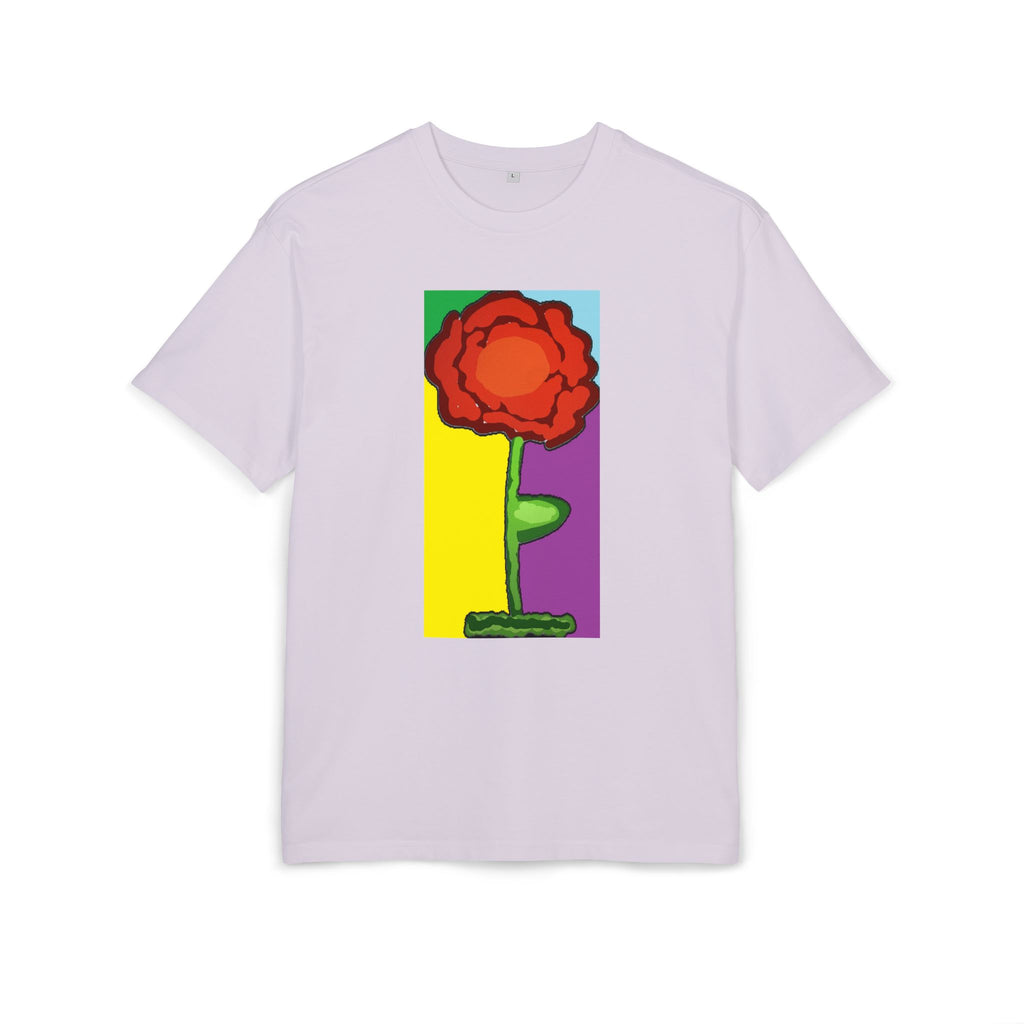 Oversized-T-Shirt - Art-Rose front
