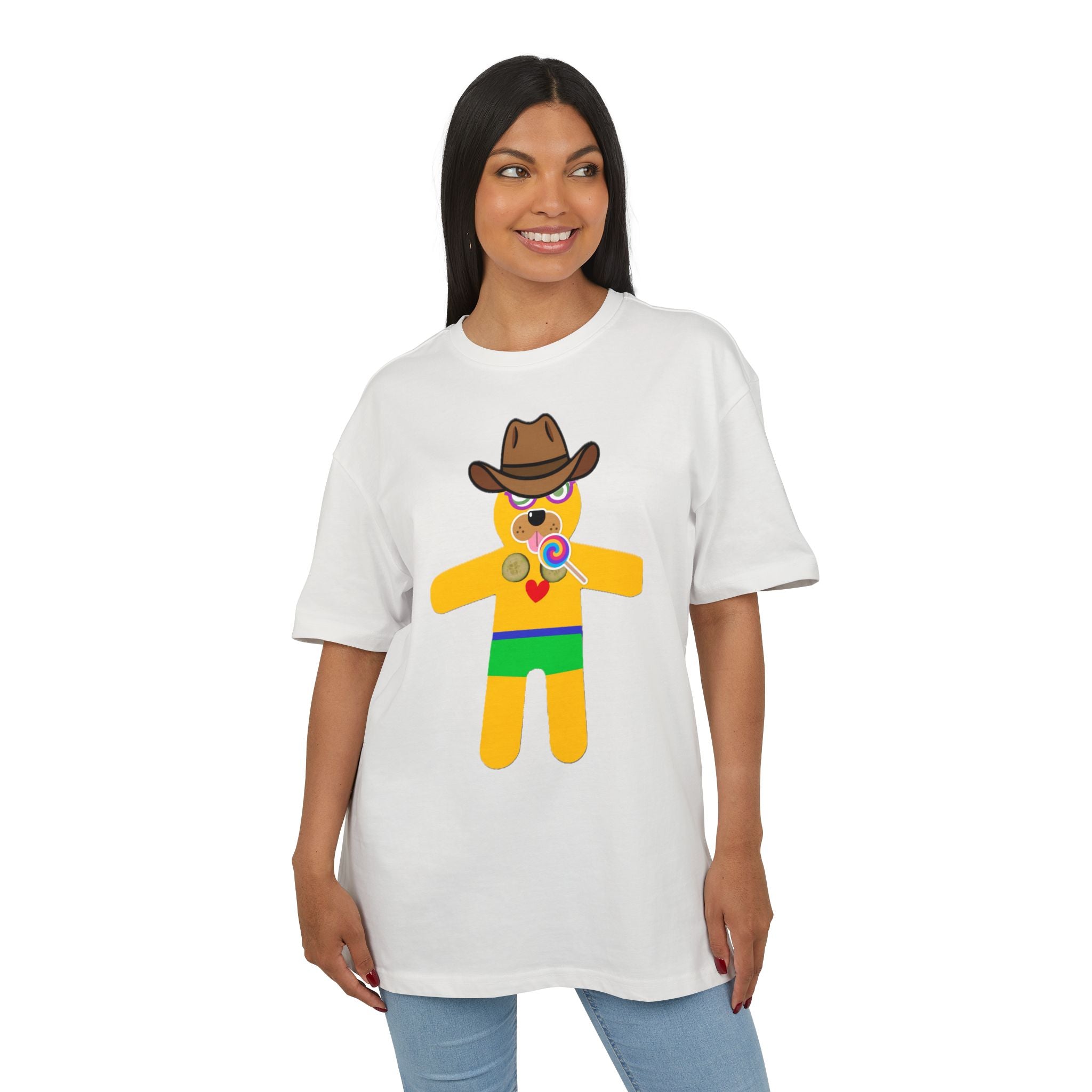 Oversized-T-Shirt - Sunny front