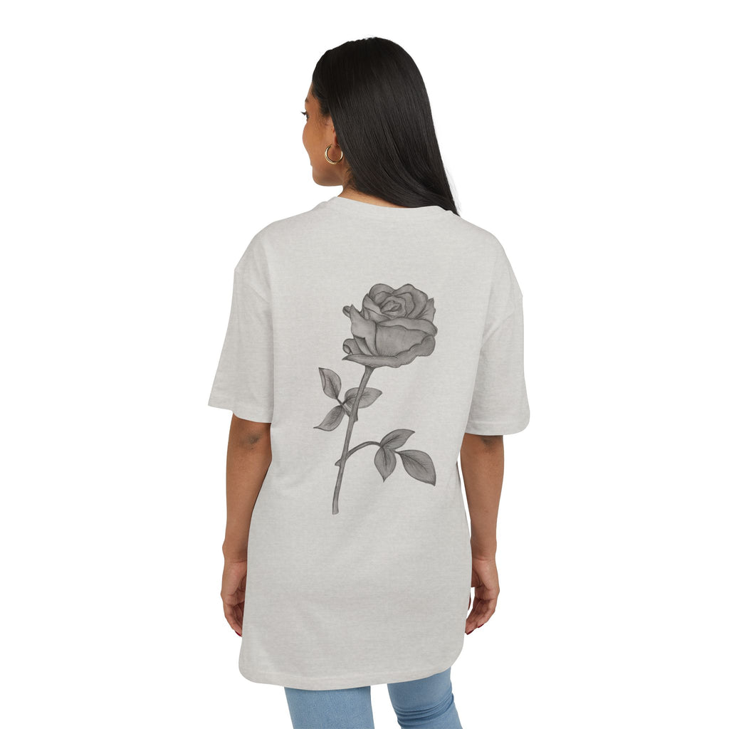 Oversized-T-Shirt - Rose