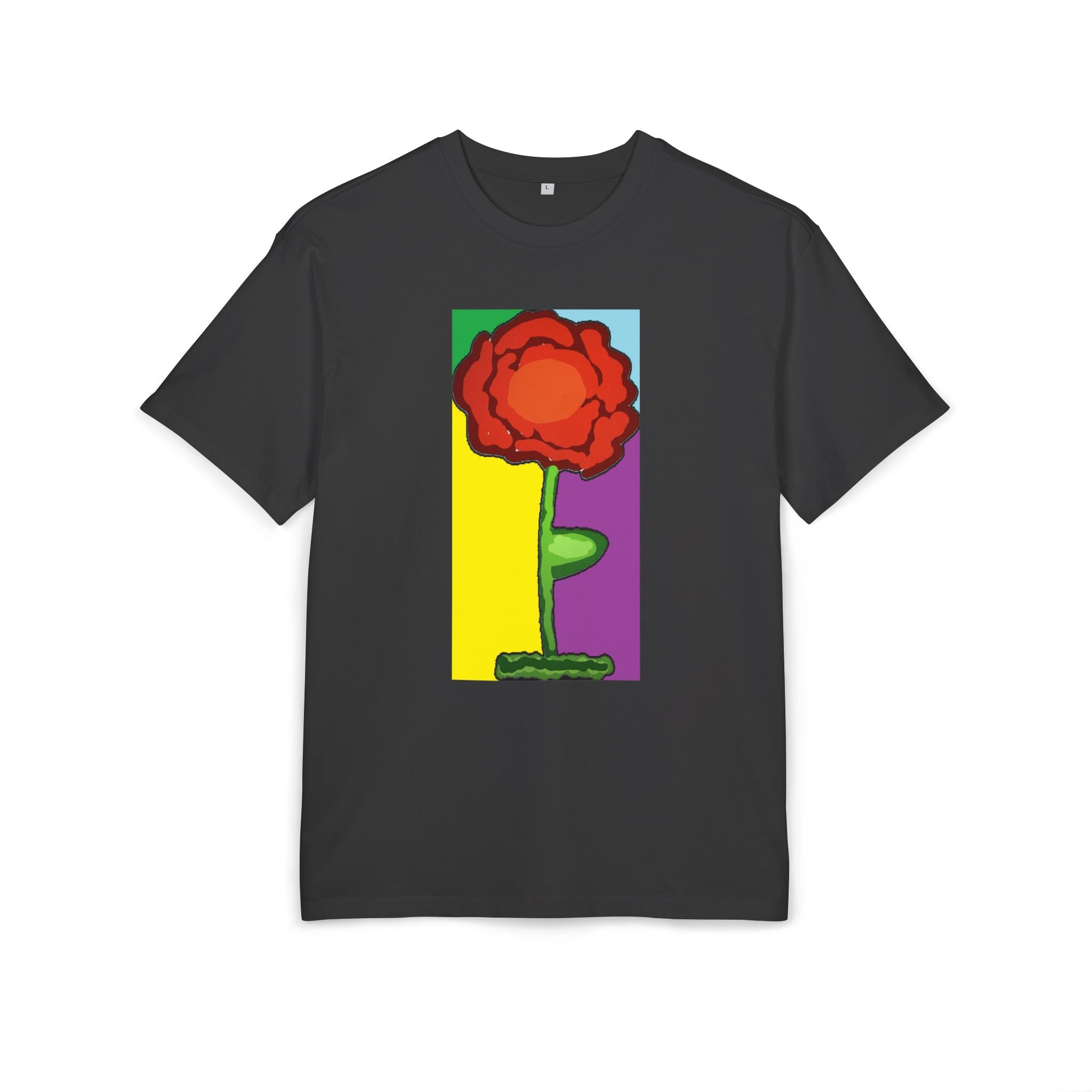 Oversized-T-Shirt - Art-Rose front