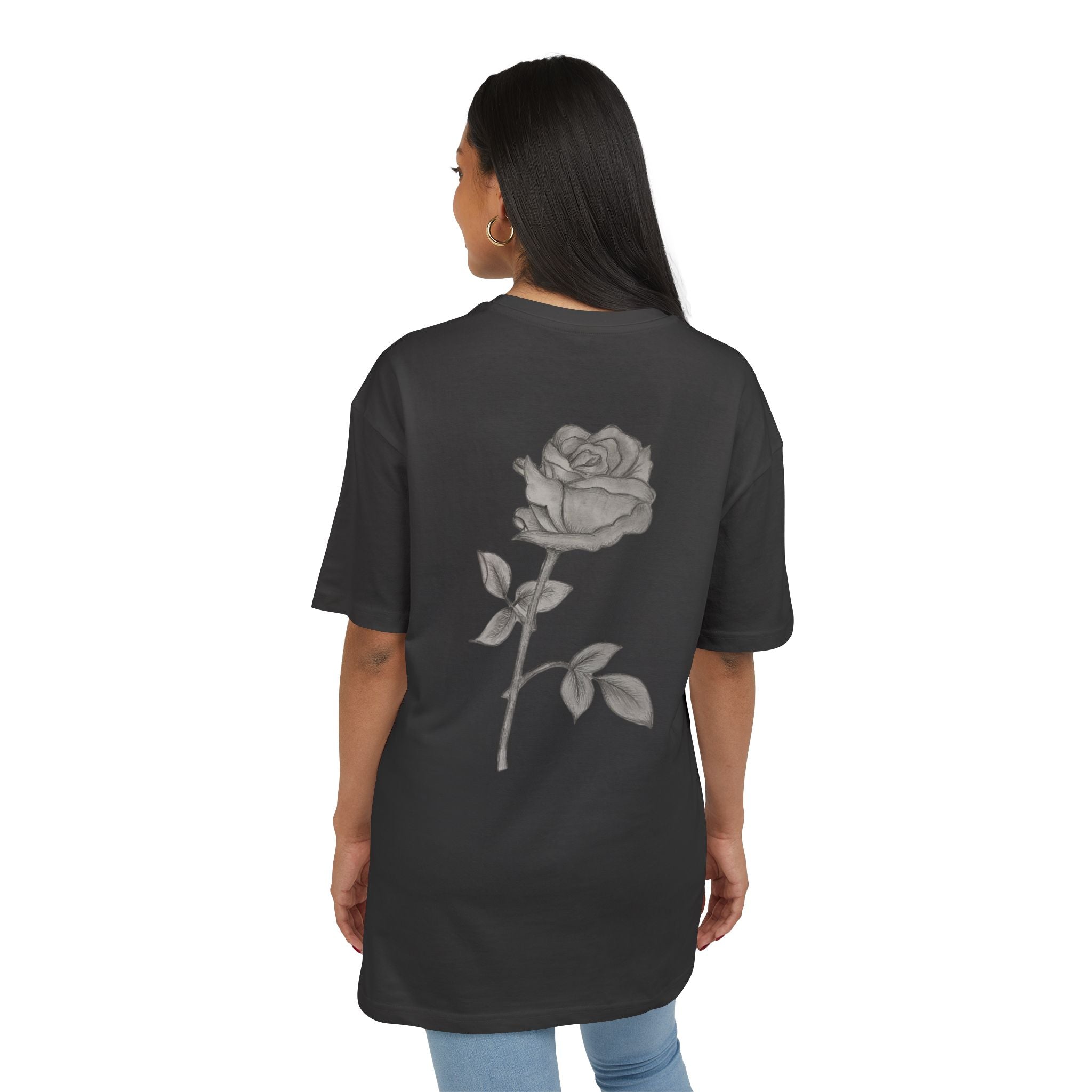 Oversized-T-Shirt - Rose