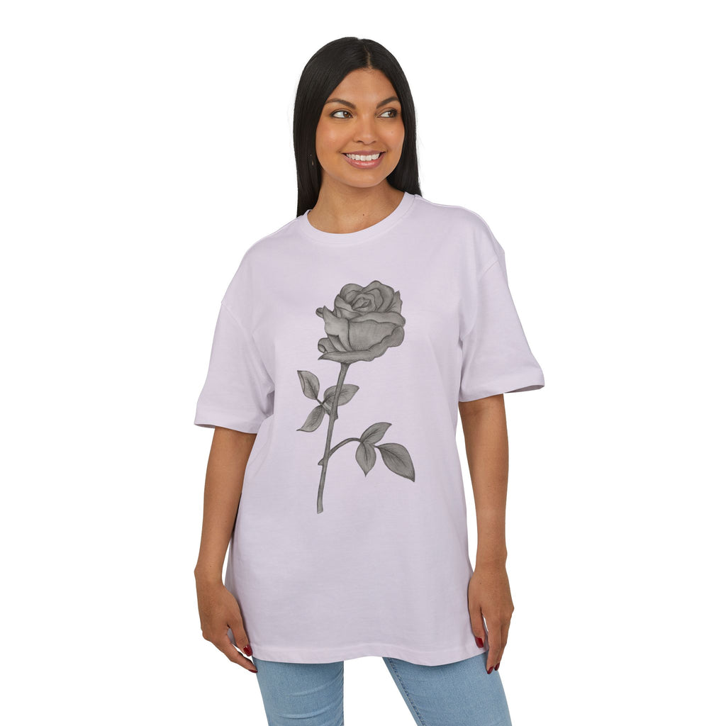Oversized-T-Shirt - Rose front