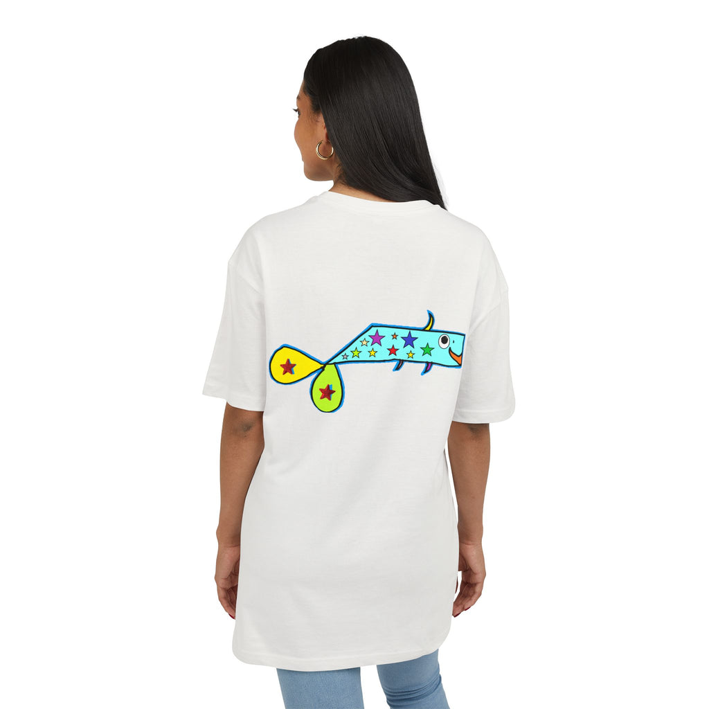 Oversized-T-Shirt - Bubble big