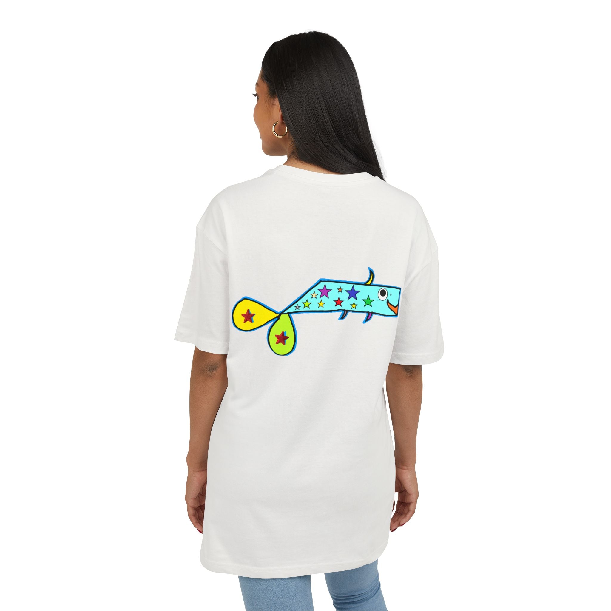 Oversized-T-Shirt - Bubble big
