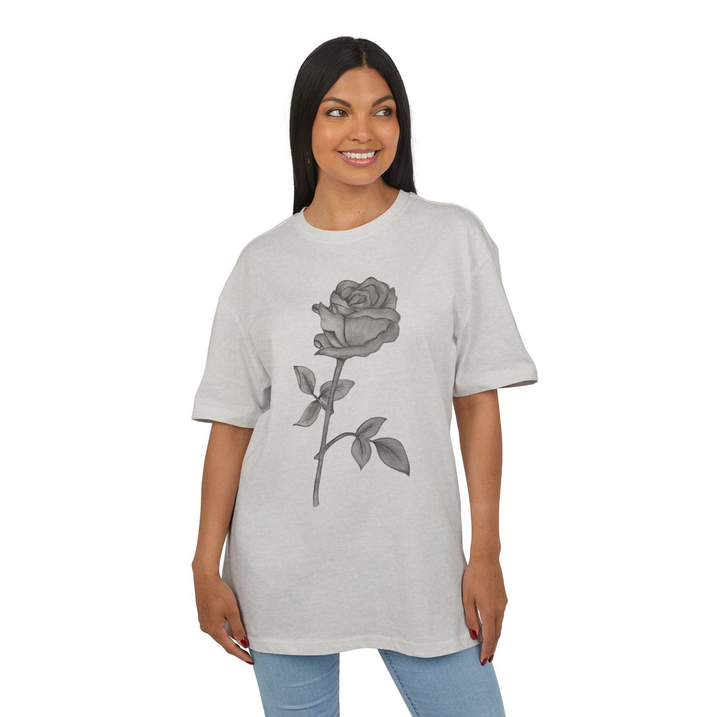 Oversized-T-Shirt - Rose front