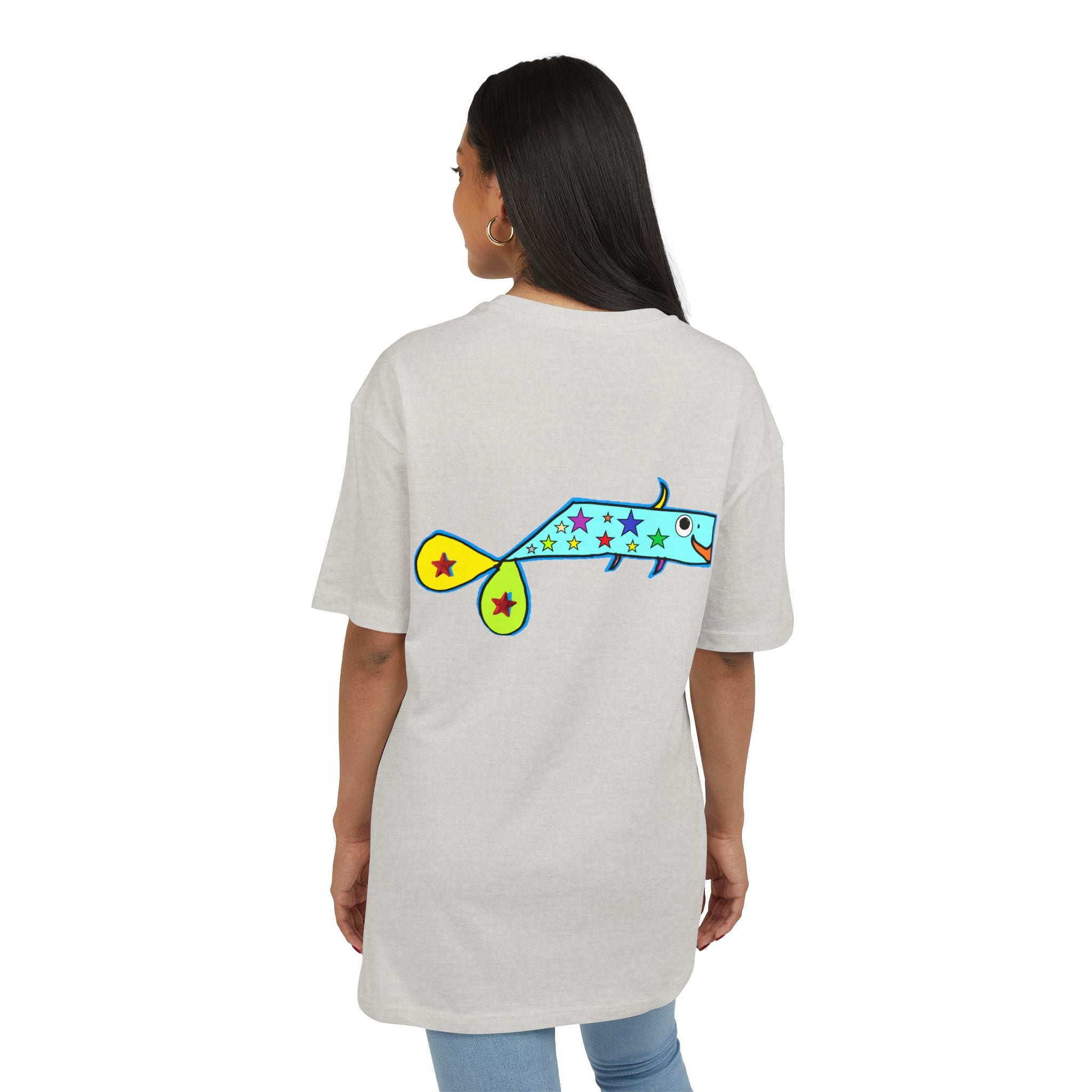 Oversized-T-Shirt - Bubble big