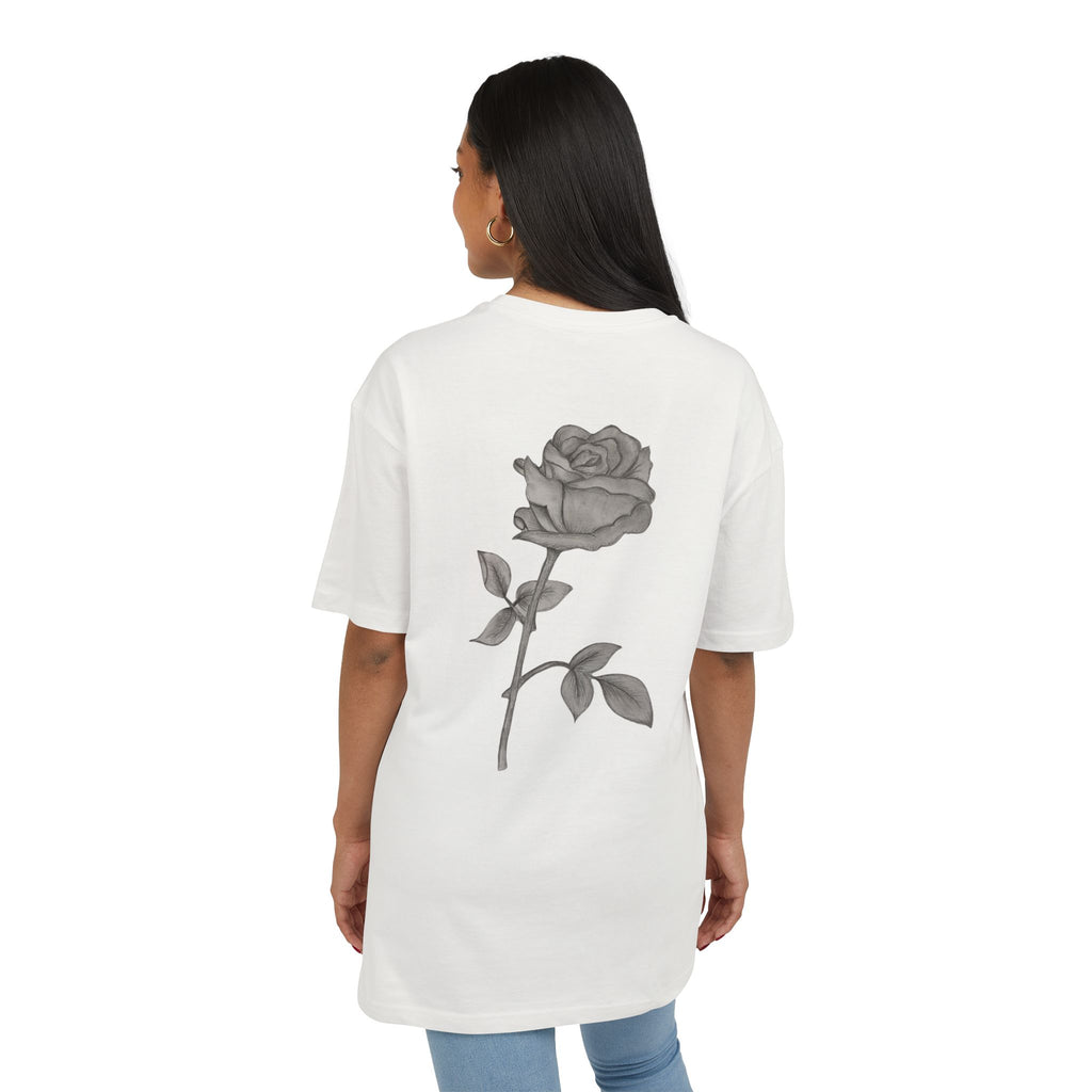 Oversized-T-Shirt - Rose