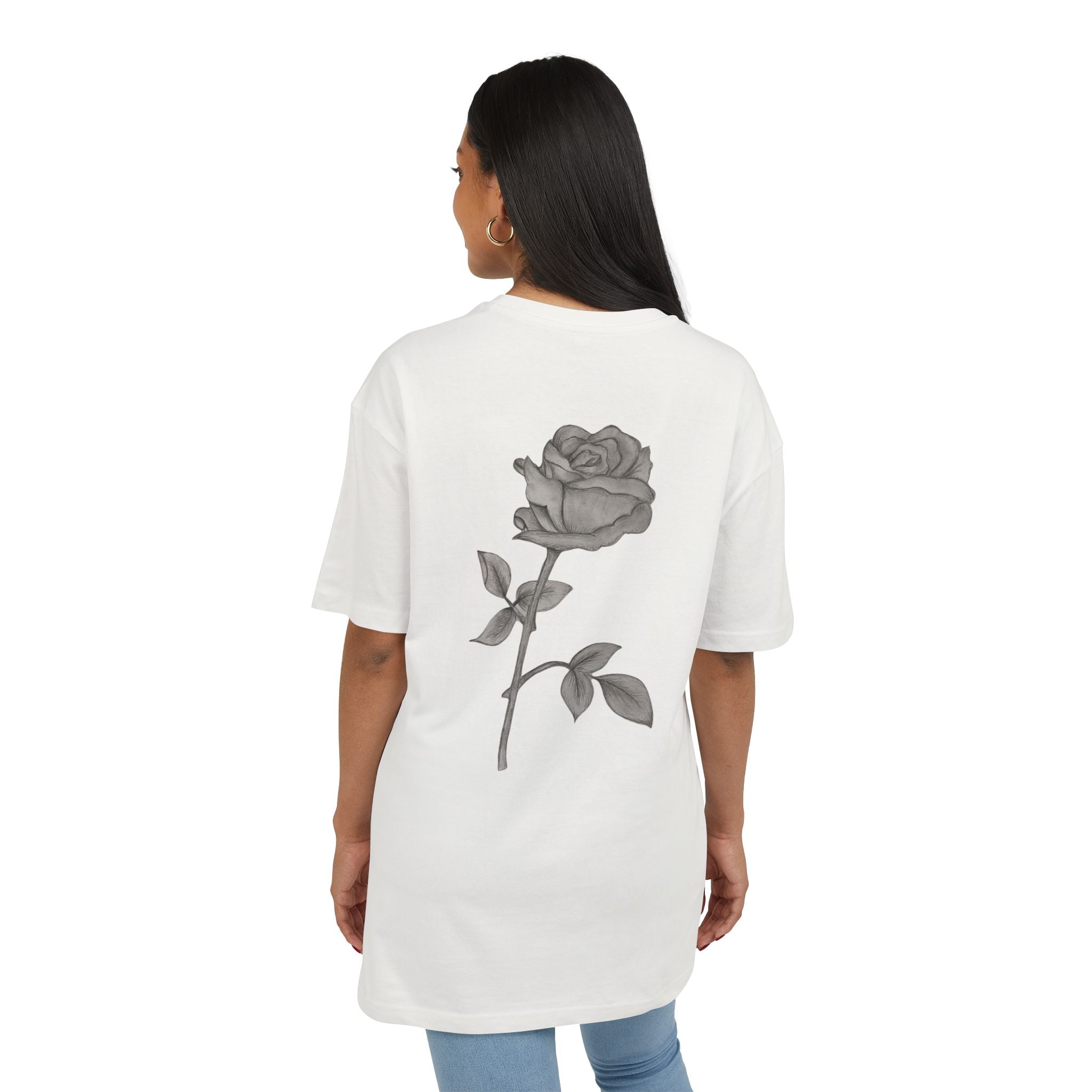 Oversized-T-Shirt - Rose