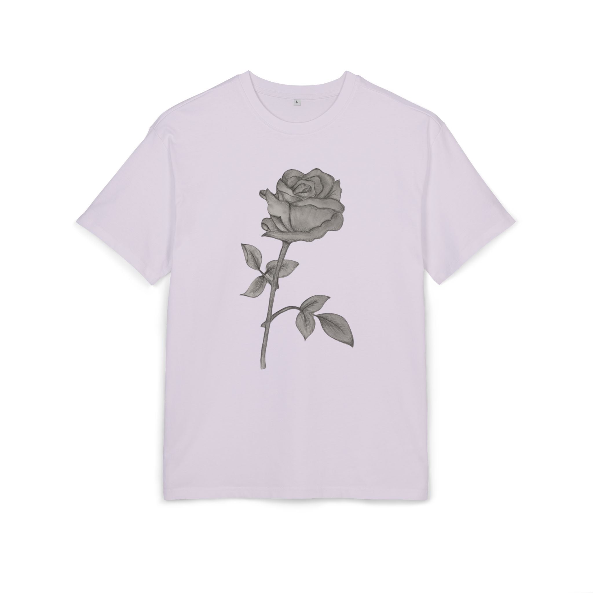 Oversized-T-Shirt - Rose front