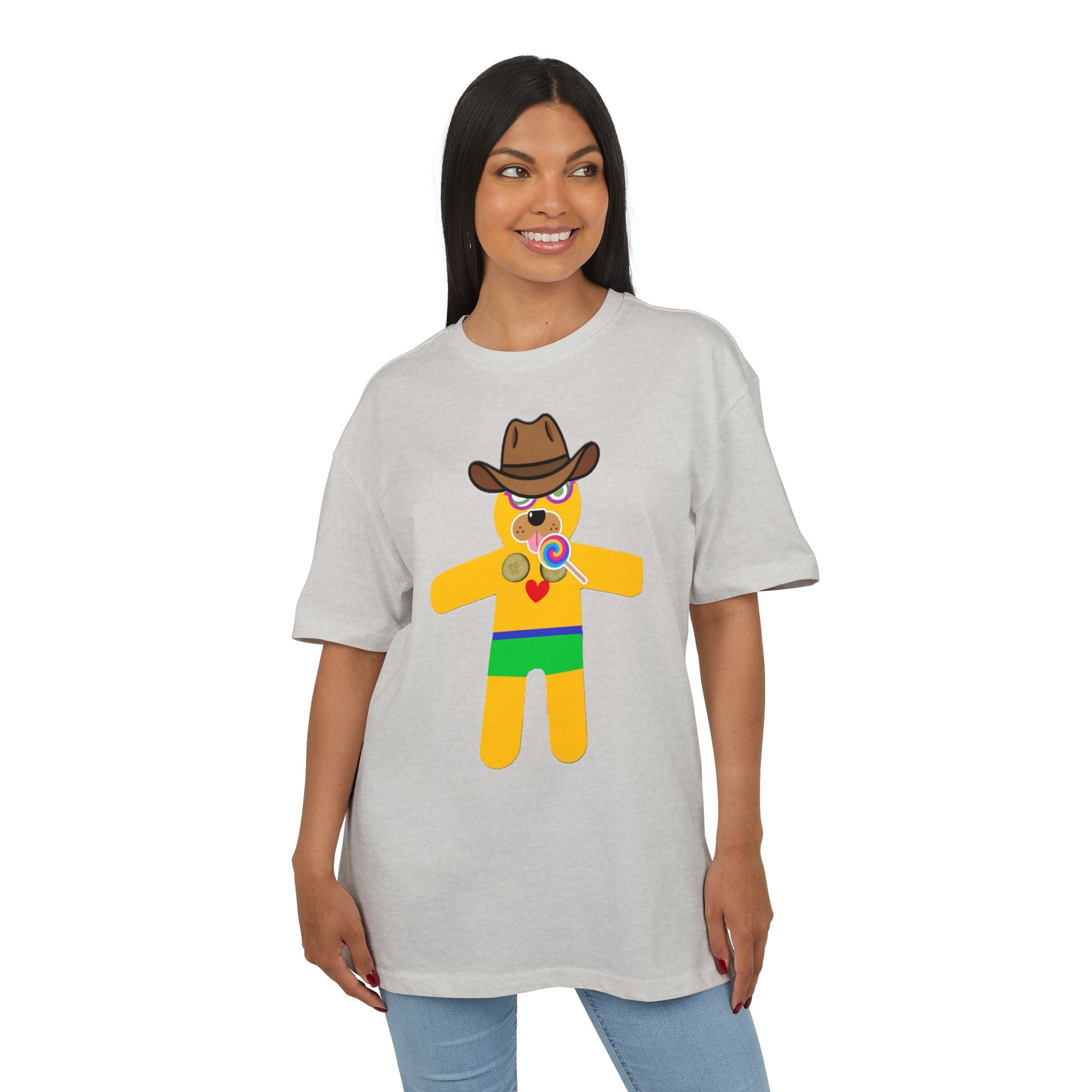 Oversized-T-Shirt - Sunny front