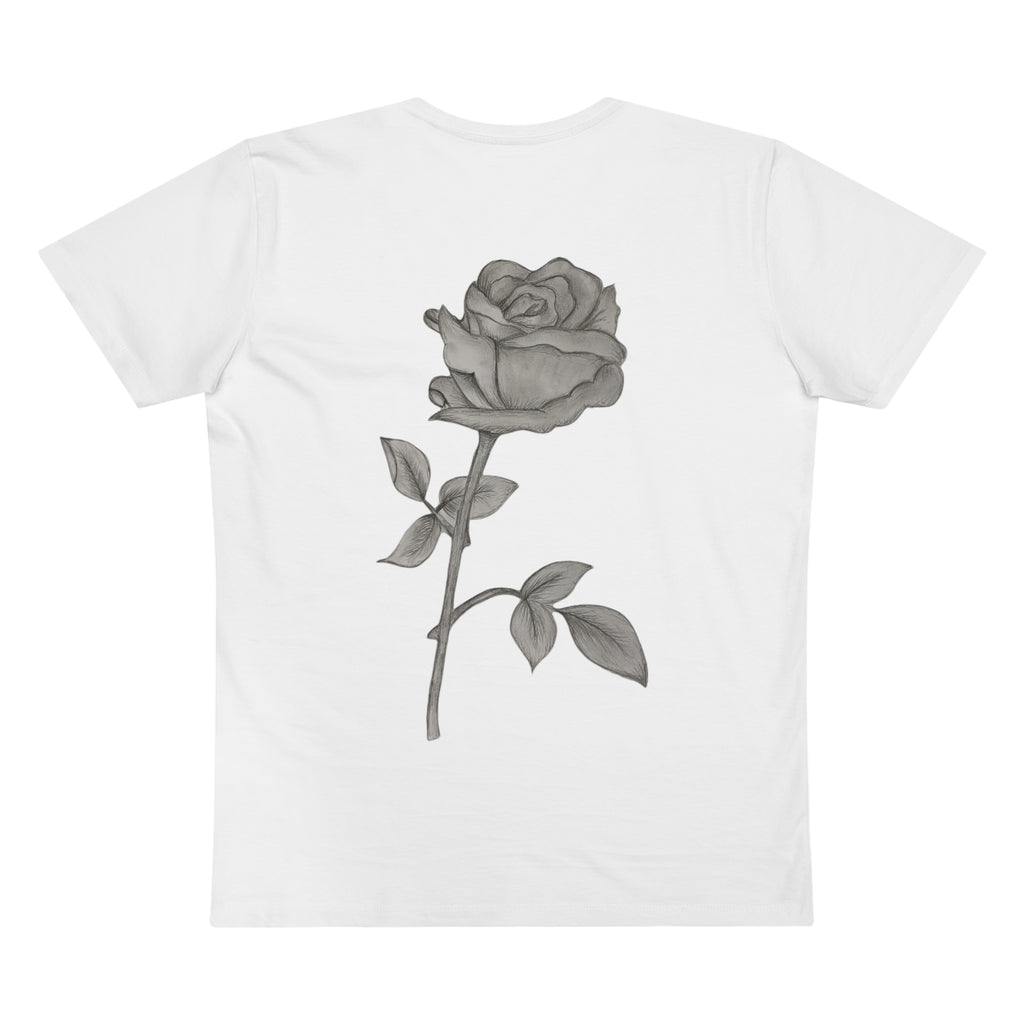 V-Neck T-Shirt - Rose