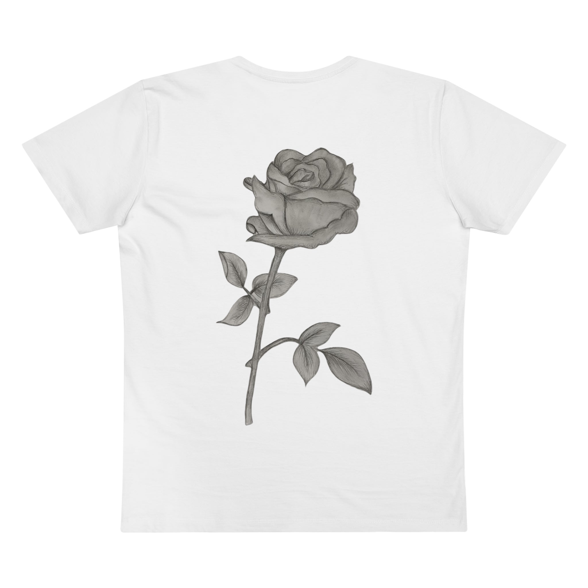 V-Neck T-Shirt - Rose