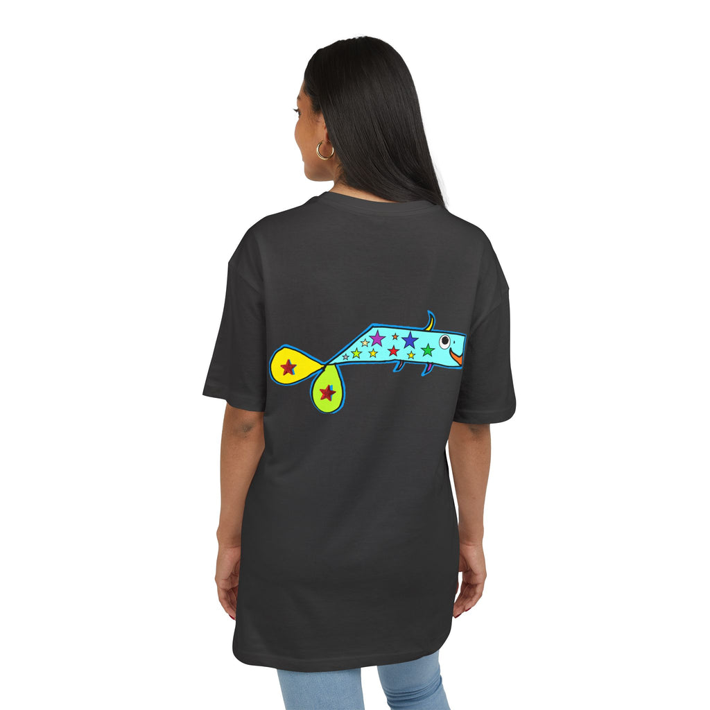Oversized-T-Shirt - Bubble big