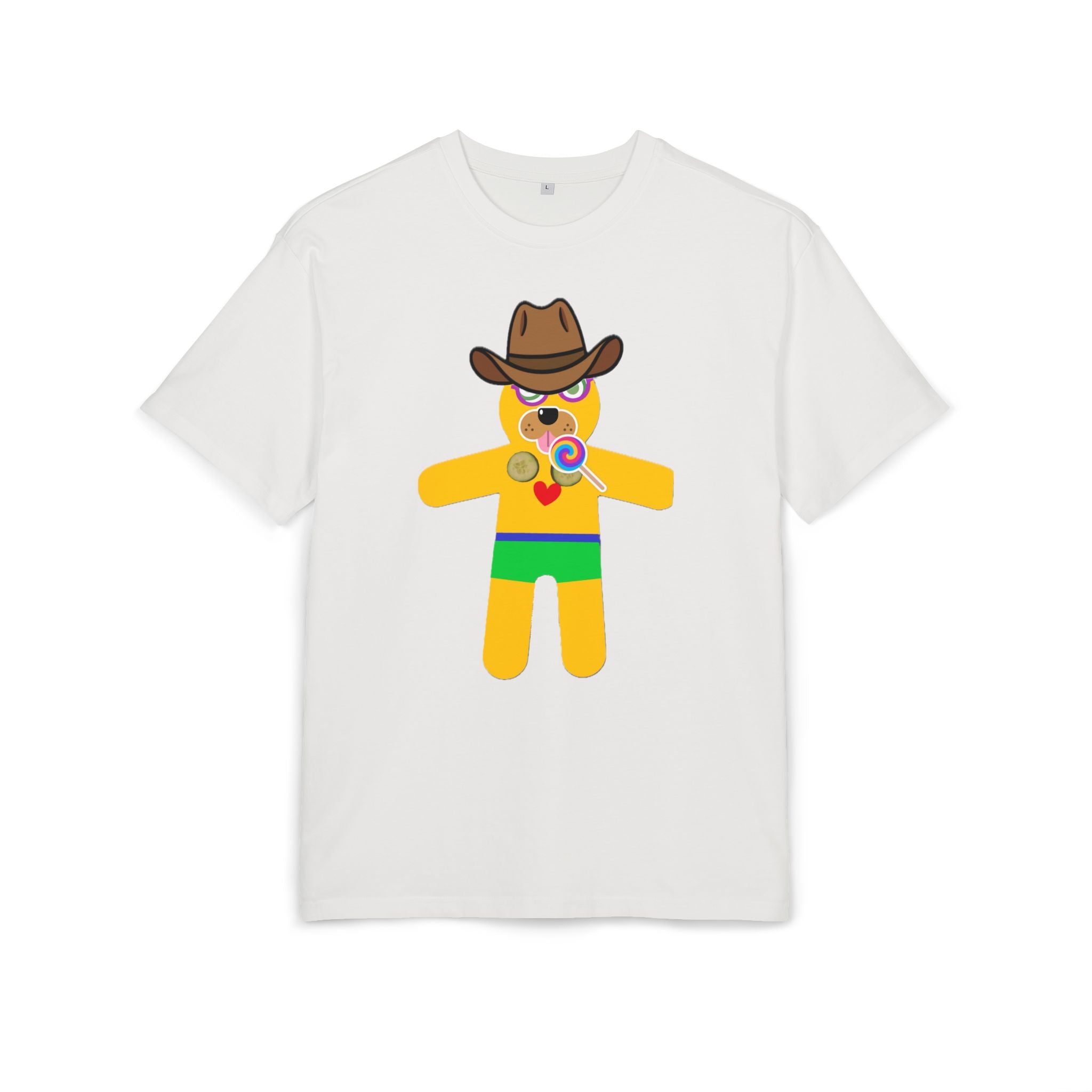 Oversized-T-Shirt - Sunny front