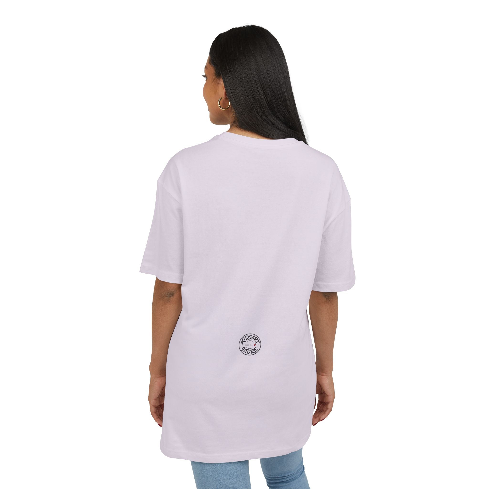 Oversized-T-Shirt - Rose front